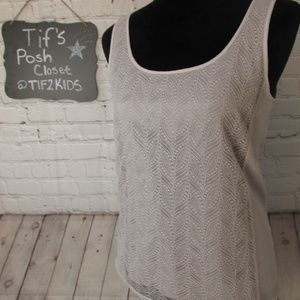 J. Crew Lace Lined Top Sz 0 E66